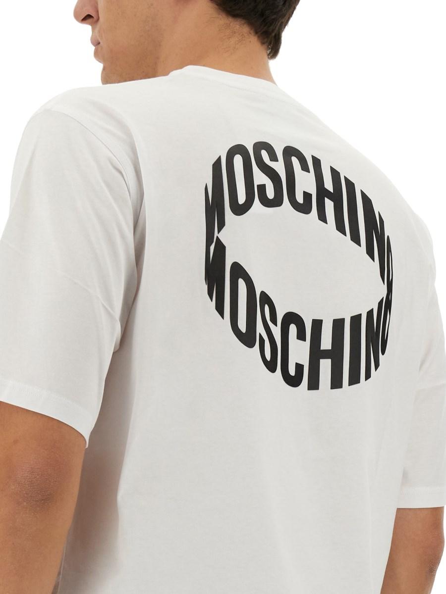 MOSCHINO T-SHIRT IN COTONE CON LOGO