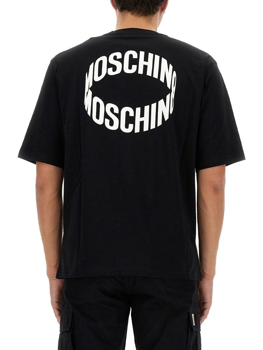 MOSCHINO T-SHIRT IN COTONE CON LOGO