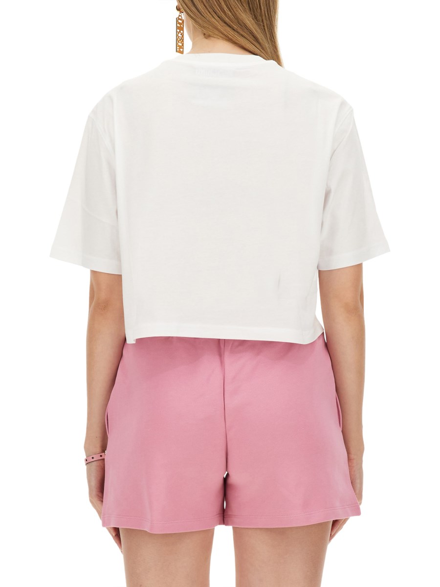 MOSCHINO T-SHIRT IN JERSEY DI COTONE