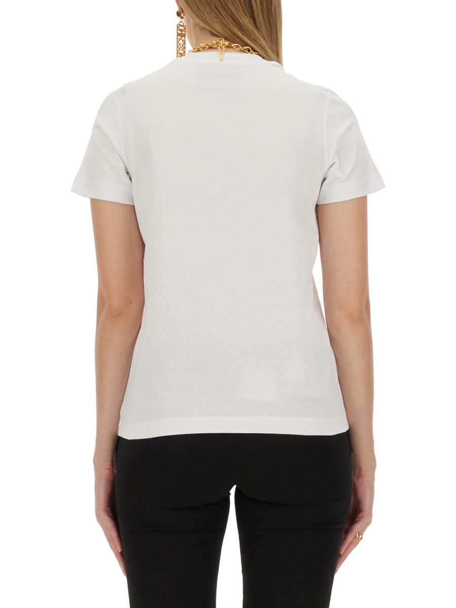 MOSCHINO T-SHIRT IN JERSEY DI COTONE