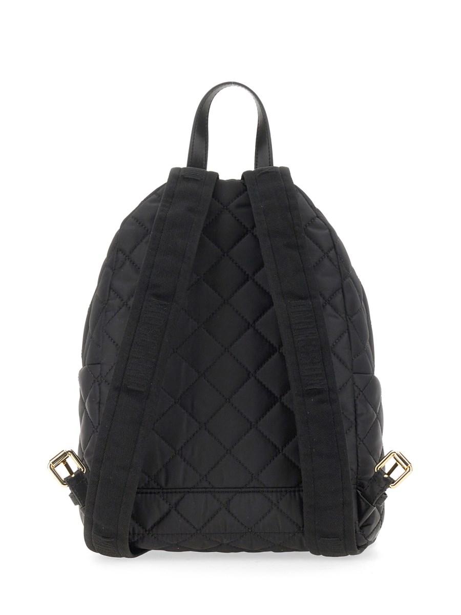 MOSCHINO ZAINO IN NYLON TRAPUNTATO