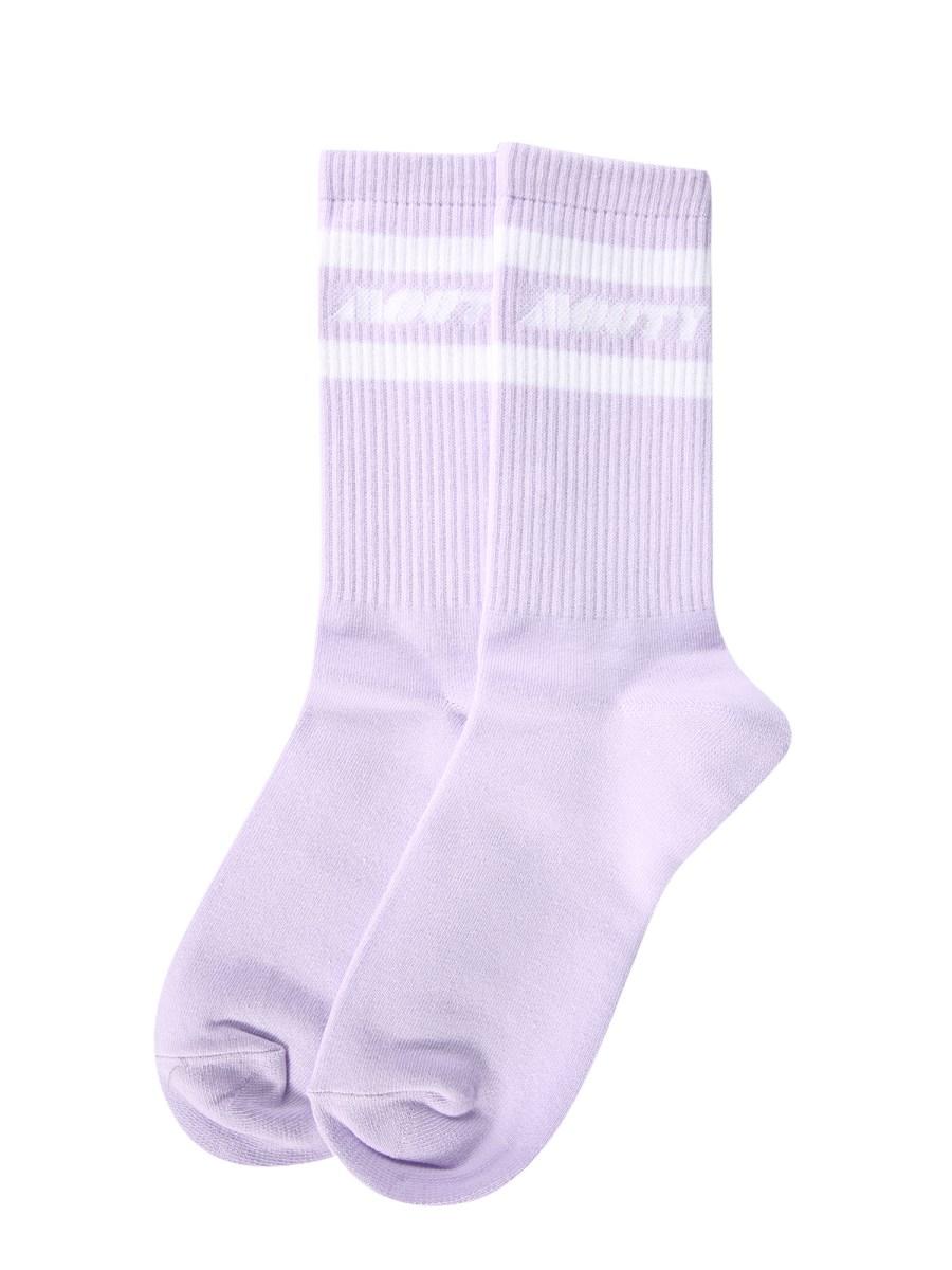 MOUTY CALZINI IN COTONE CON LOGO