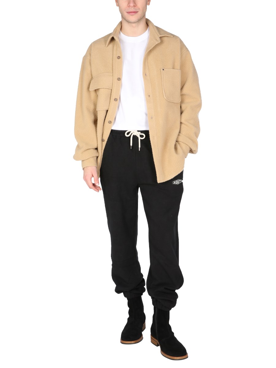MOUTY CAMICIA "PHOENIX" OVERSIZE FIT IN LANA