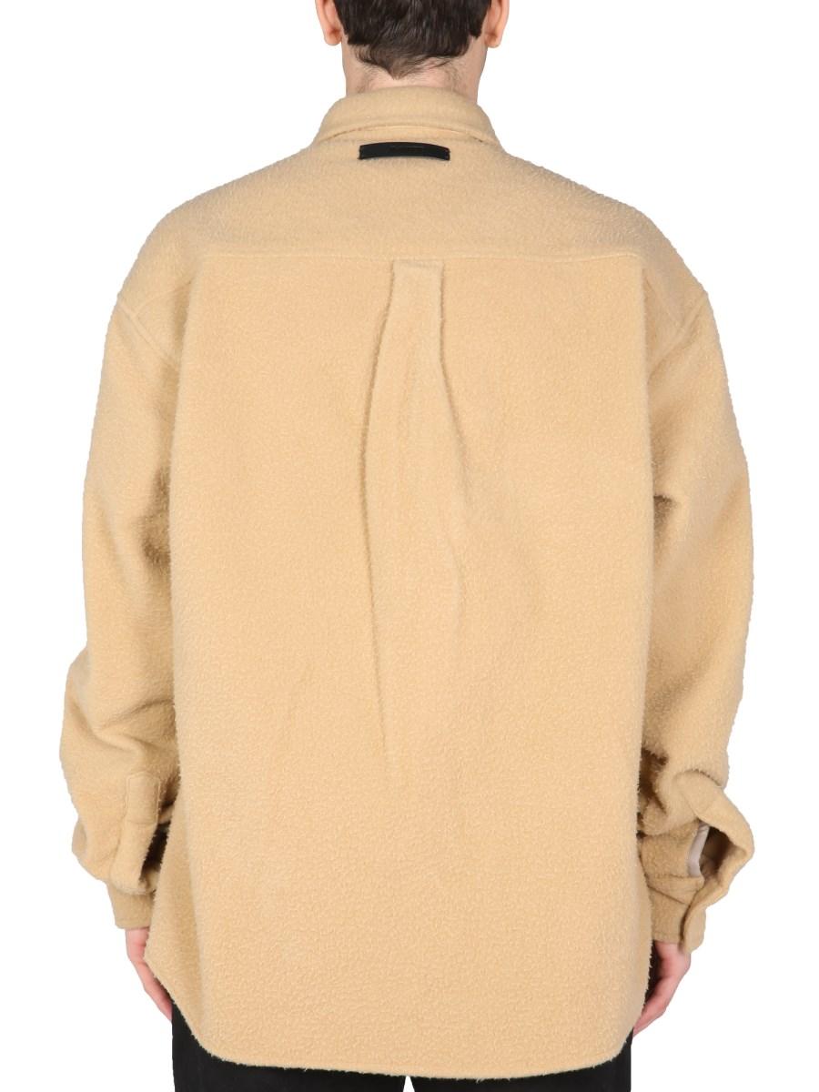 MOUTY CAMICIA "PHOENIX" OVERSIZE FIT IN LANA