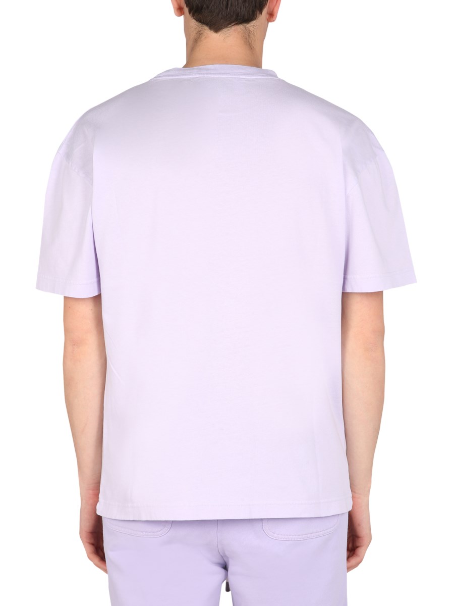 MOUTY T-SHIRT IN COTONE CON STAMPA LOGO