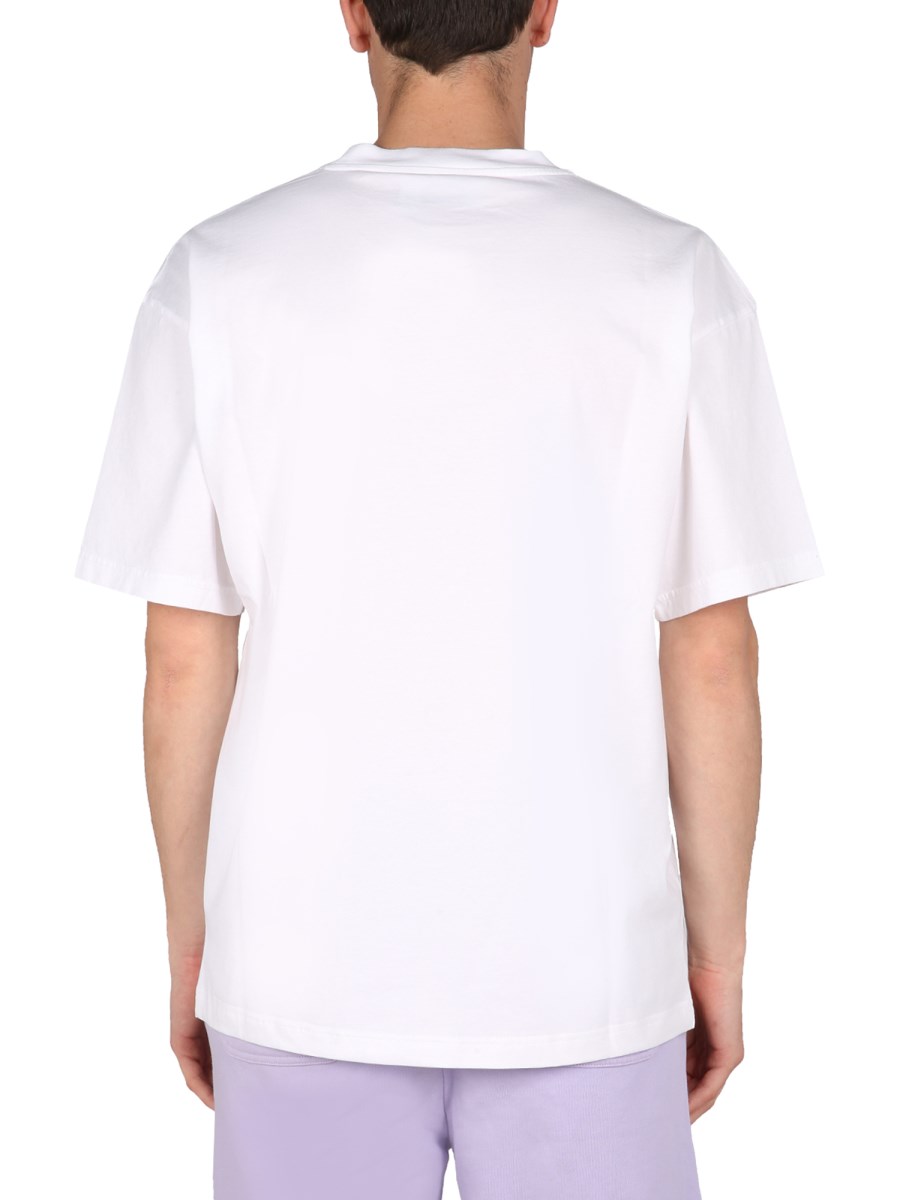 MOUTY T-SHIRT "SMILEY" IN JERSEY DI COTONE