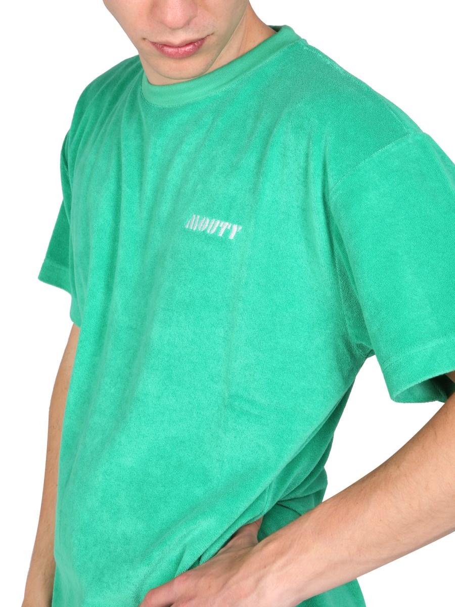 MOUTY T-SHIRT TERRY IN MISTO COTONE
