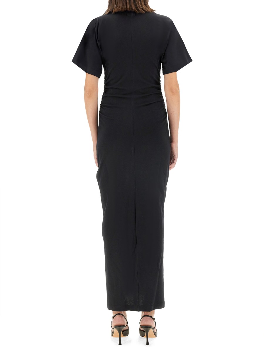 MSGM ABITO IN COTONE CON ZIP
