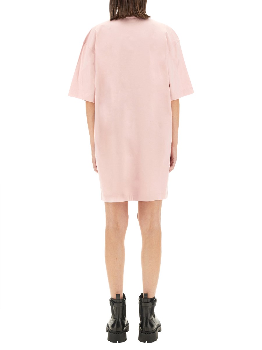 MSGM ABITO IN JERSEY DI COTONE CON LOGO