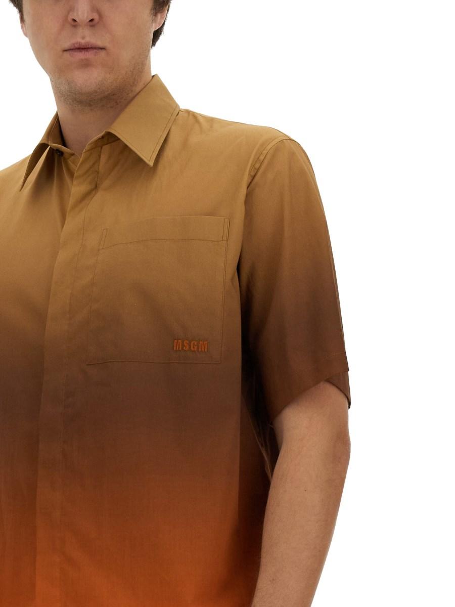 MSGM CAMICIA IN COTONE