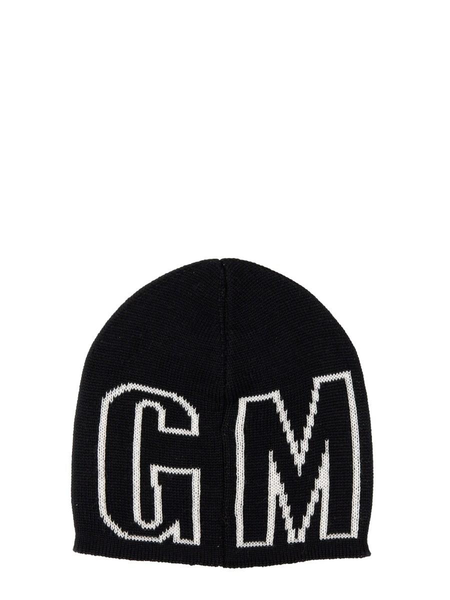 MSGM CAPPELLO BEANIE IN LANA CON LOGO
