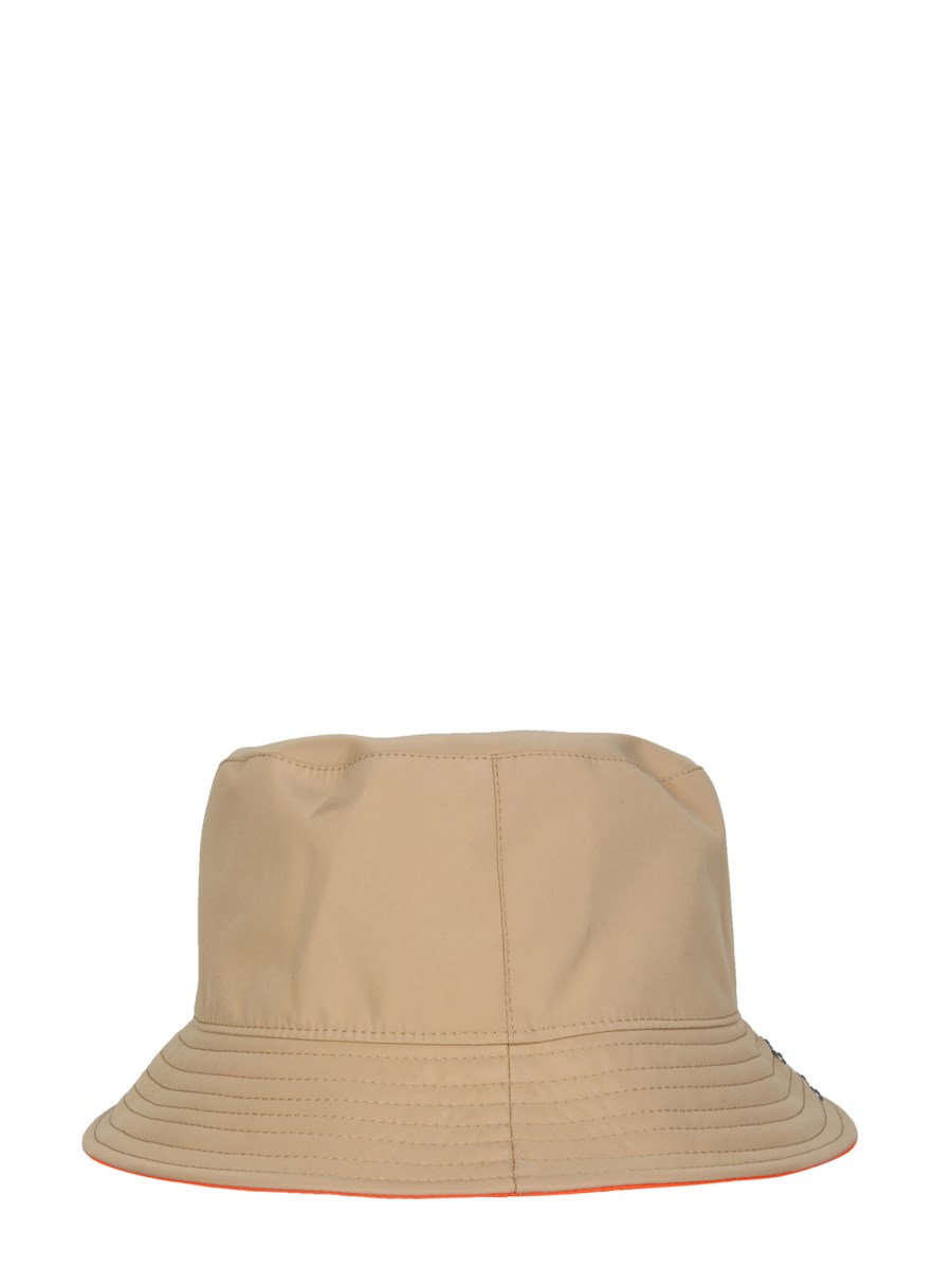 MSGM CAPPELLO BUCKET BICOLORE CON LOGO
