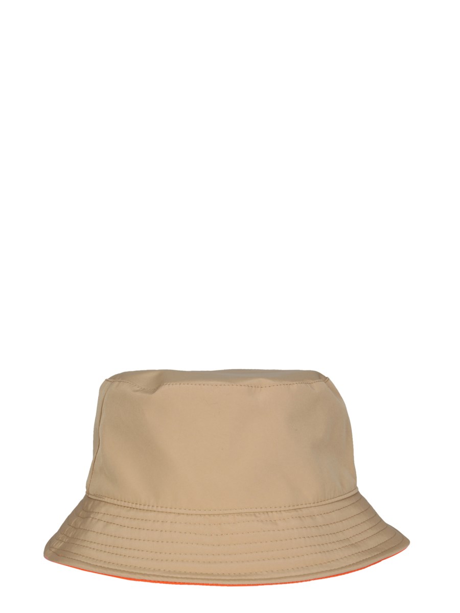 MSGM CAPPELLO BUCKET BICOLORE CON LOGO