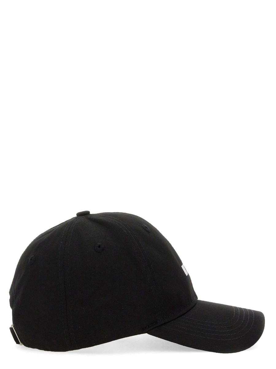 MSGM CAPPELLO DA BASEBALL IN COTONE CON LOGO