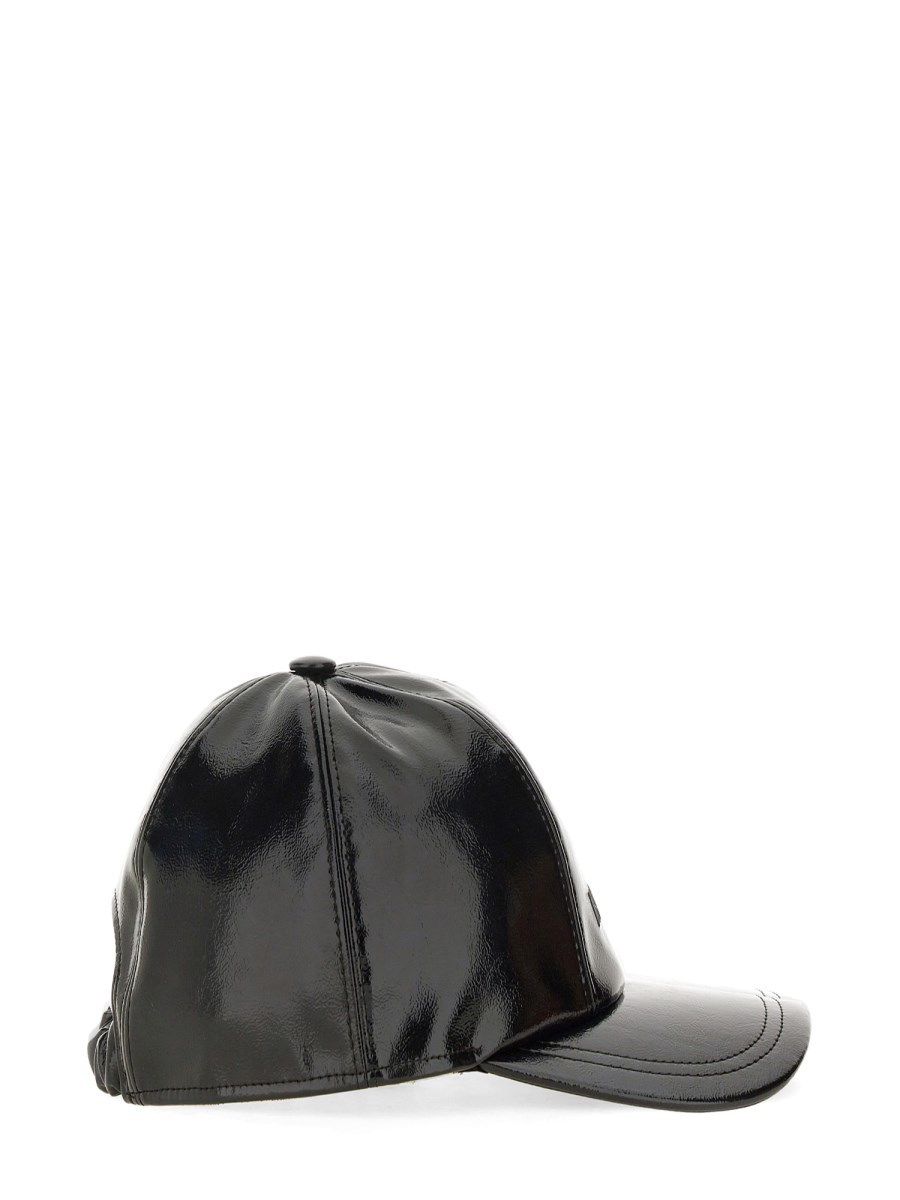 MSGM CAPPELLO DA BASEBALL IN VINILE CON LOGO