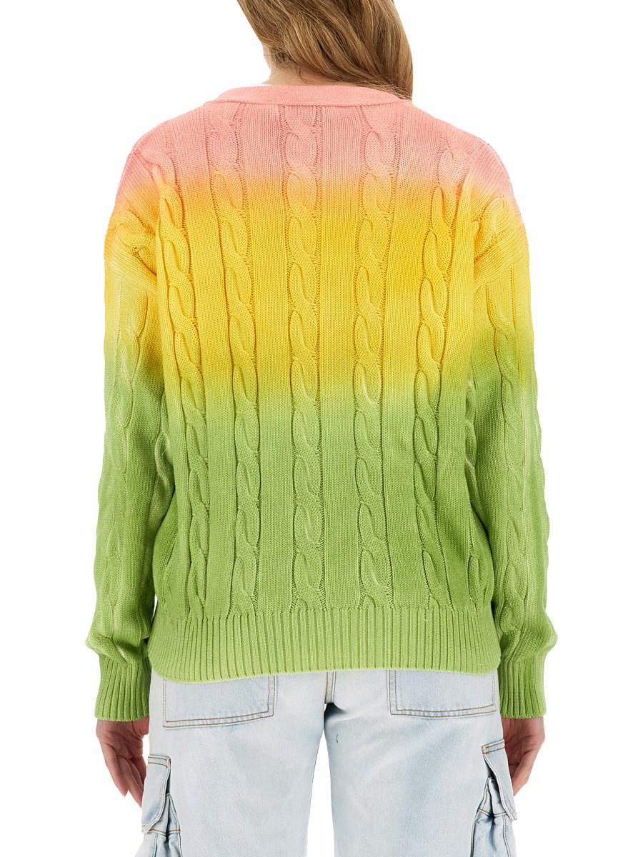 MSGM CARDIGAN DEGRADE