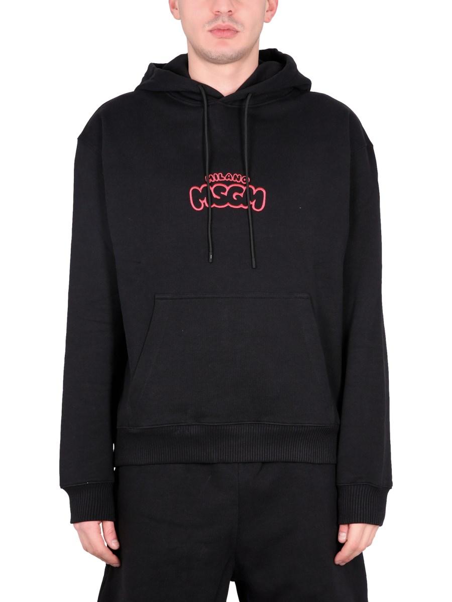 MSGM FELPA COCKTAIL IN COTONE