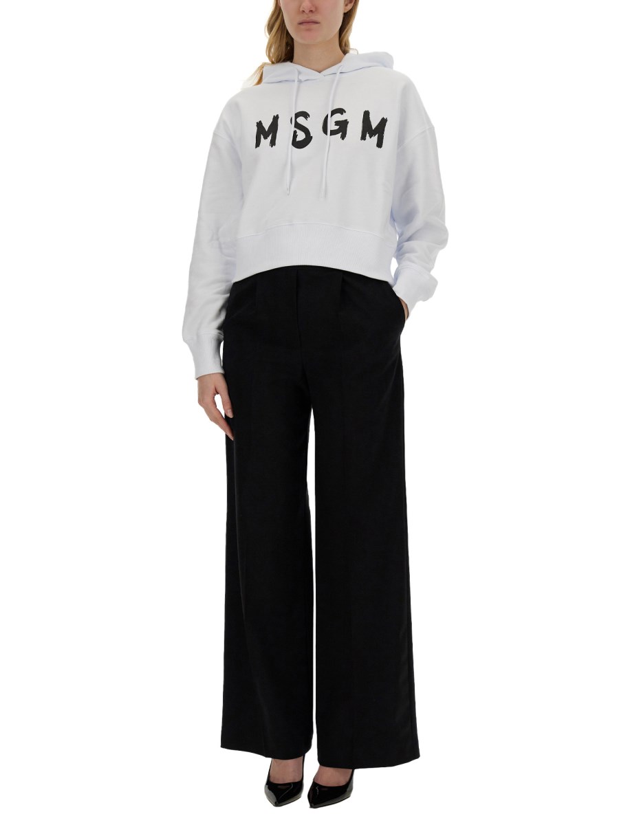 MSGM FELPA CON LOGO
