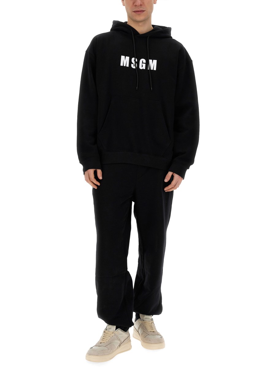 MSGM FELPA CON LOGO