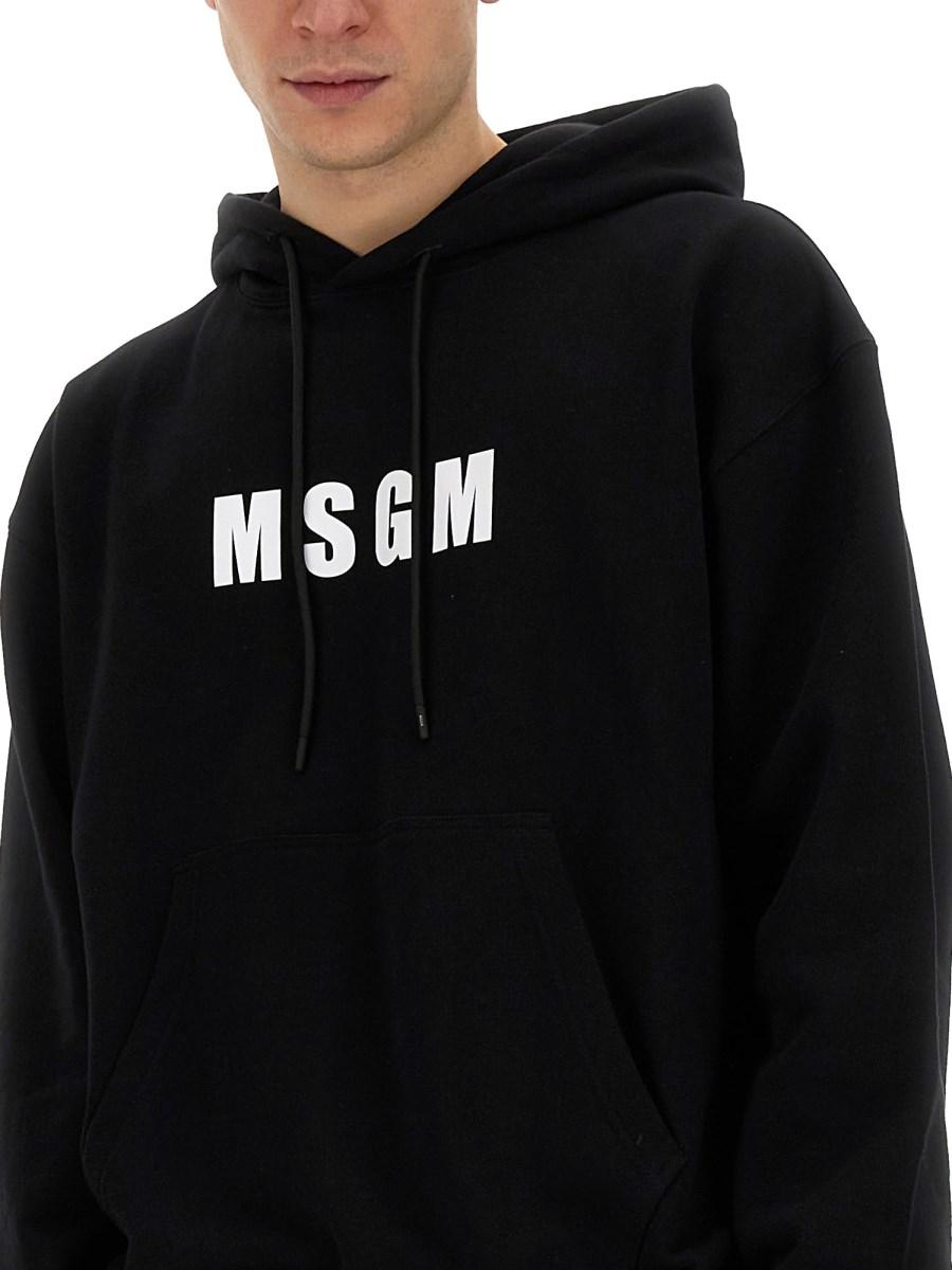 MSGM FELPA CON LOGO