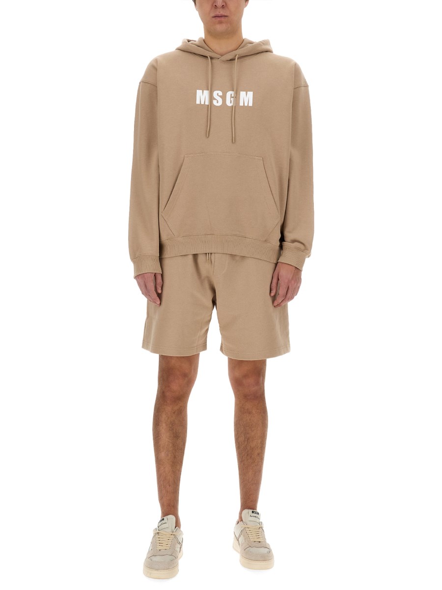 MSGM FELPA CON LOGO