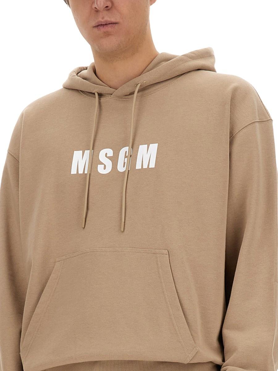 MSGM FELPA CON LOGO