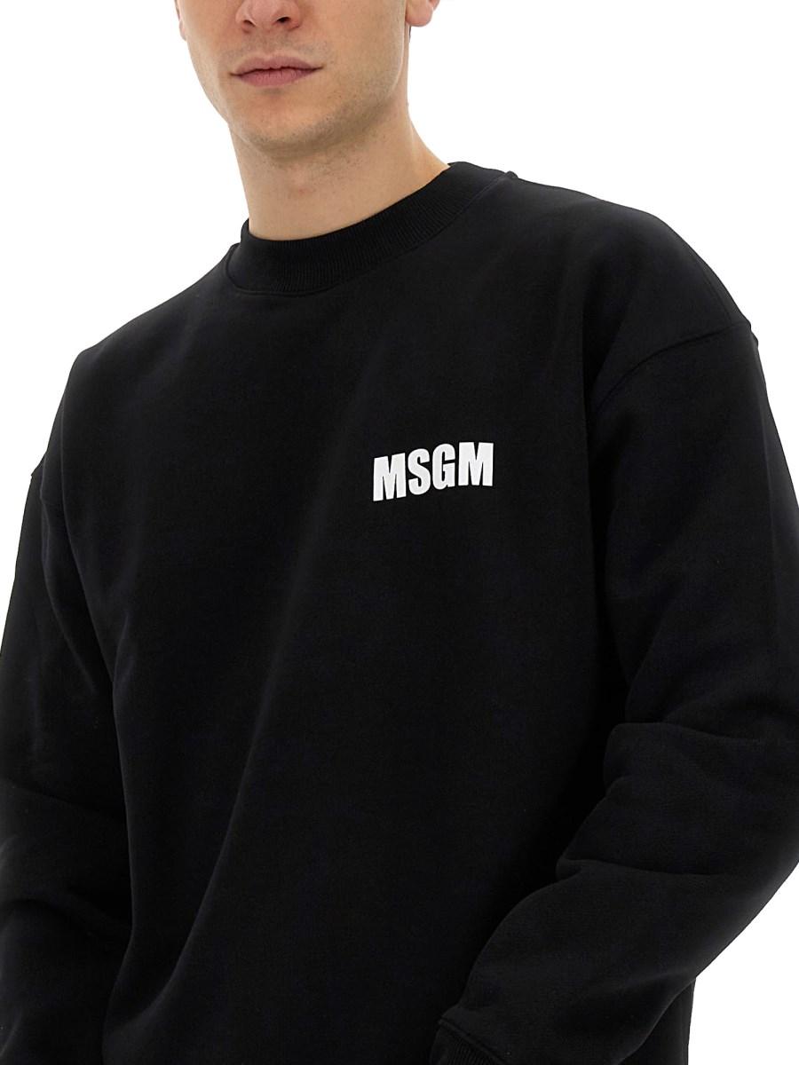 MSGM FELPA CON LOGO