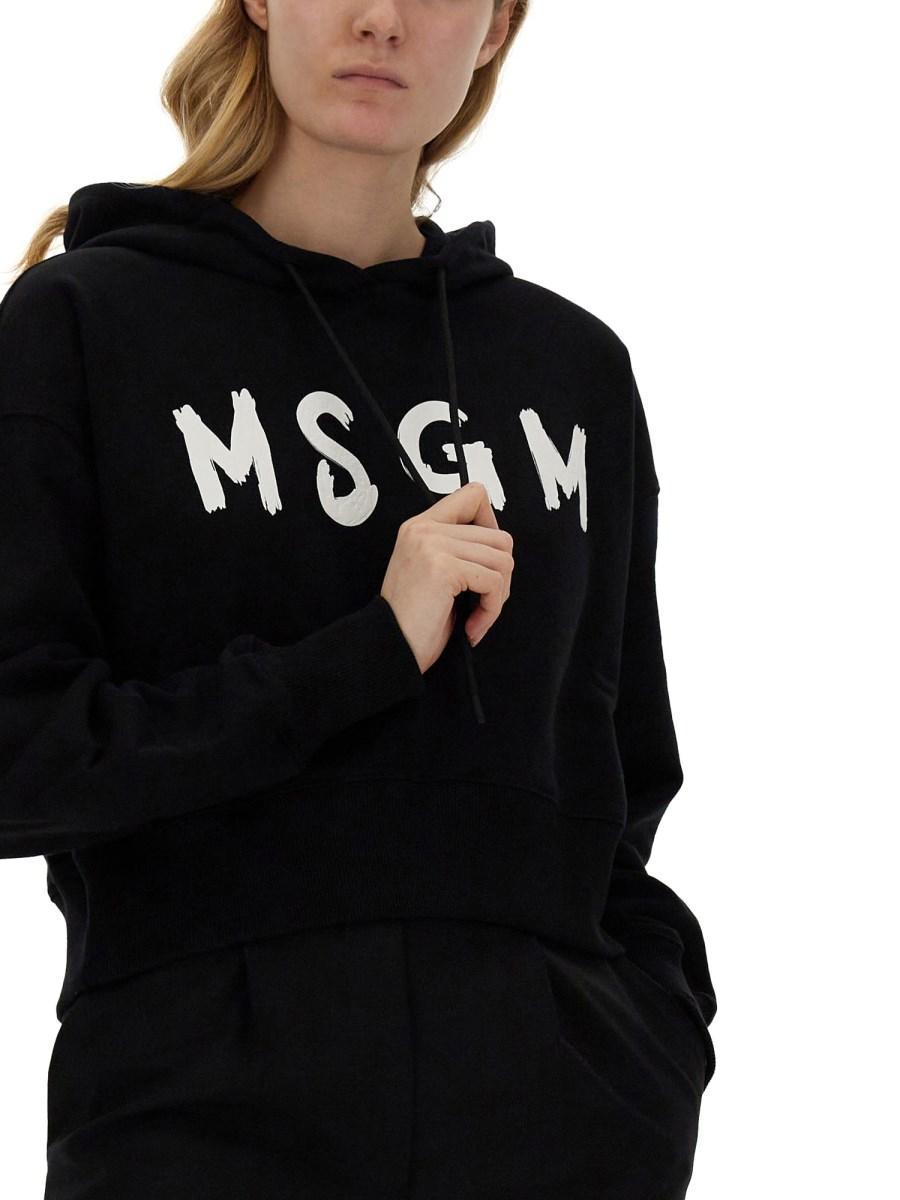 MSGM FELPA CON LOGO