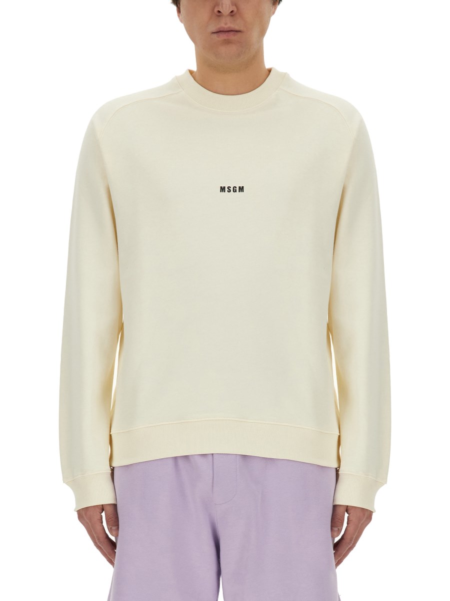 MSGM FELPA CON LOGO