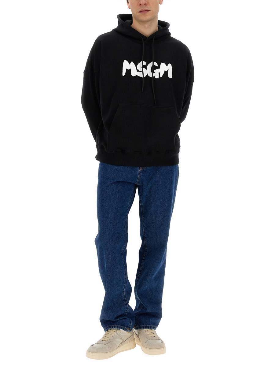 MSGM FELPA CON LOGO