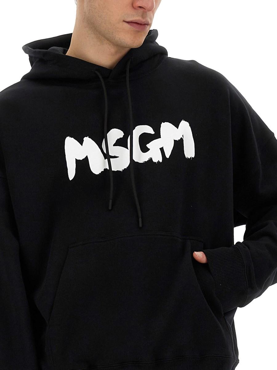 MSGM FELPA CON LOGO
