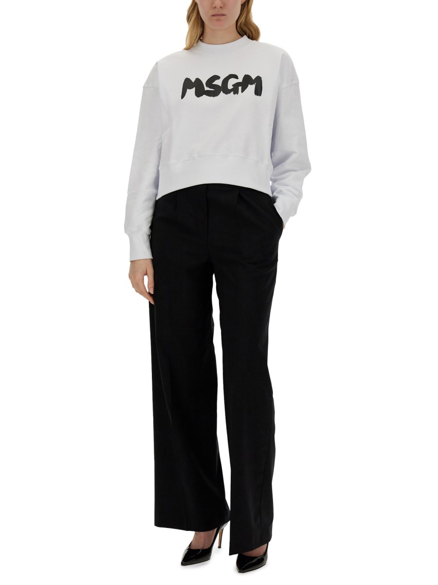 MSGM FELPA CON LOGO