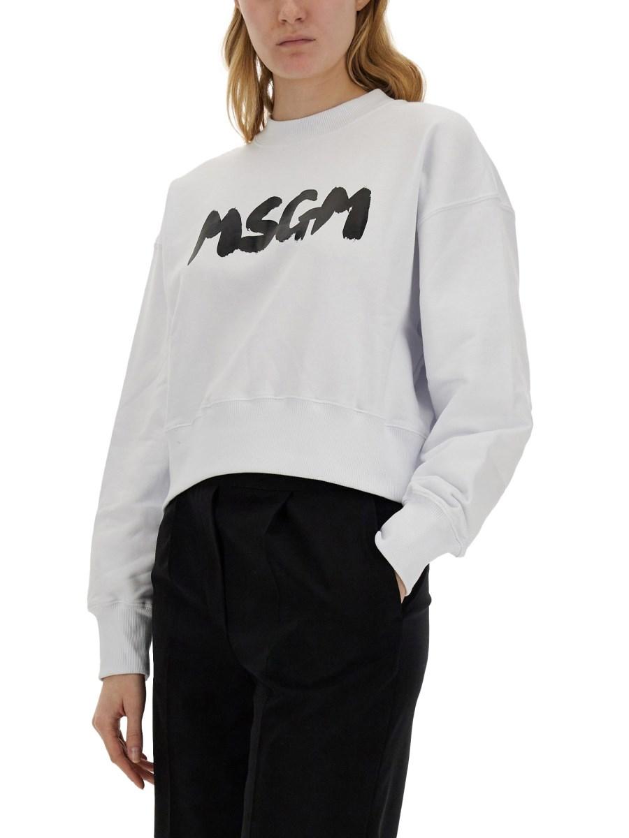 MSGM FELPA CON LOGO