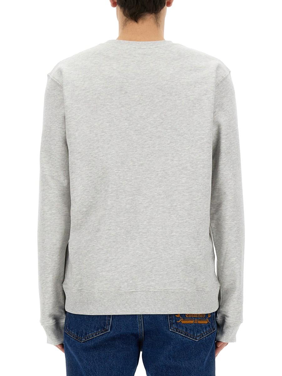 MSGM FELPA IN COTONE CON LOGO