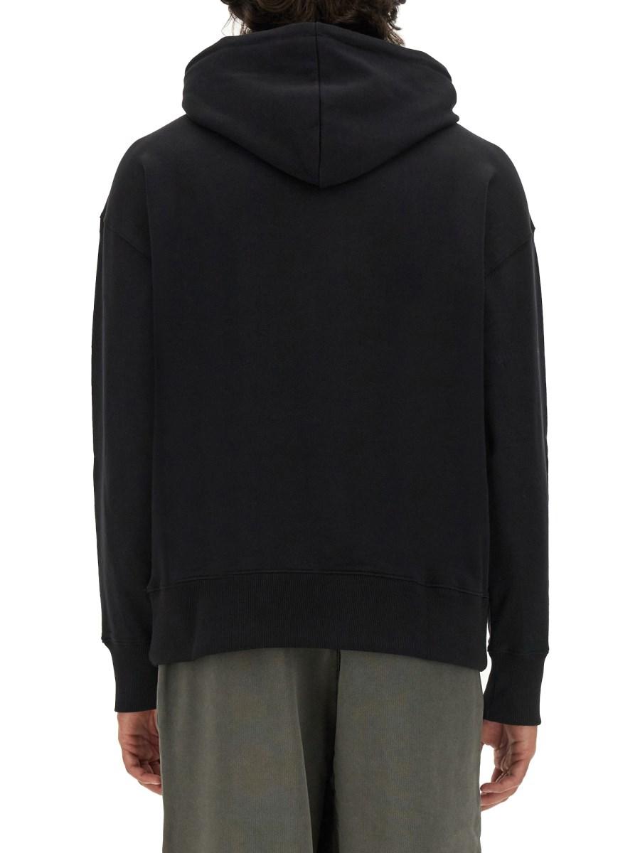MSGM FELPA IN COTONE CON LOGO