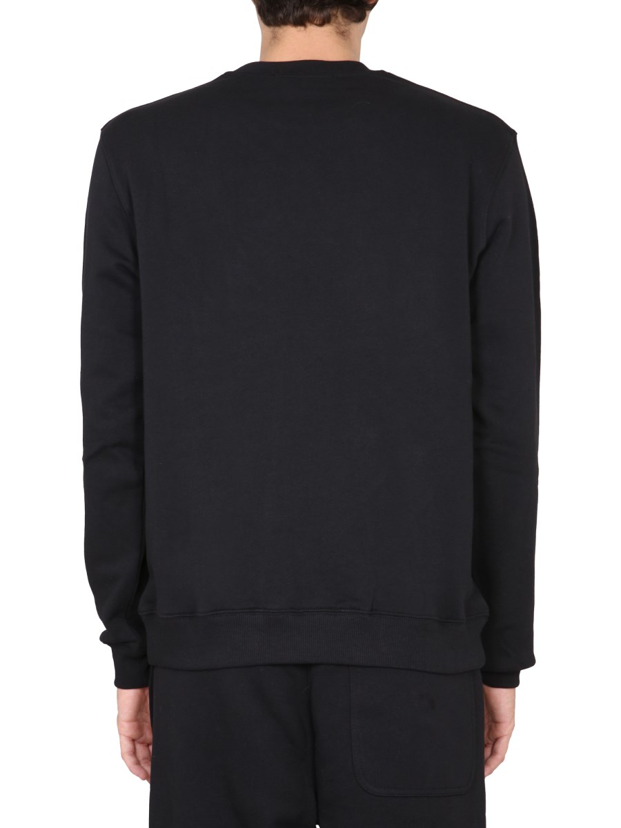 MSGM FELPA IN COTONE CON LOGO