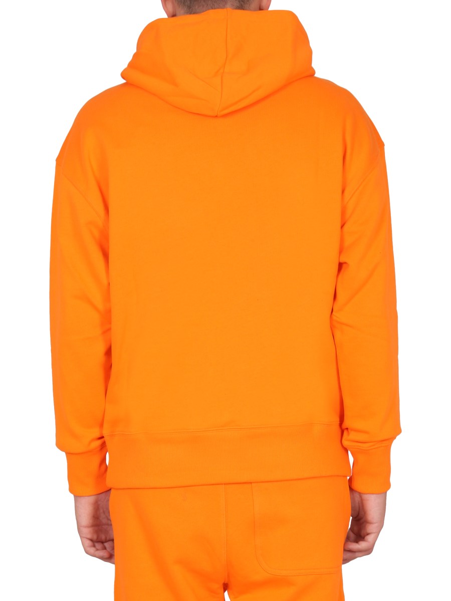 MSGM FELPA IN COTONE CON LOGO