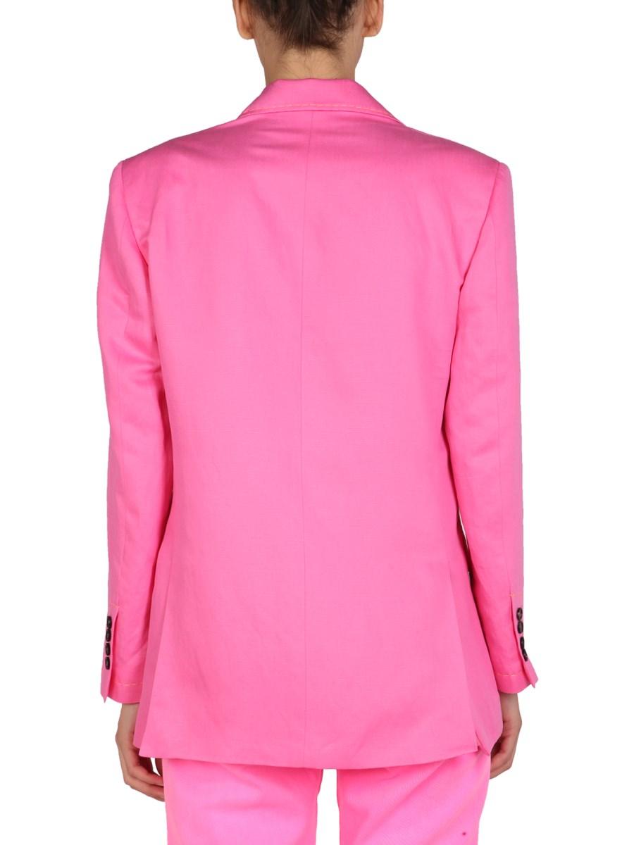 MSGM GIACCA MONOPETTO IN COTONE
