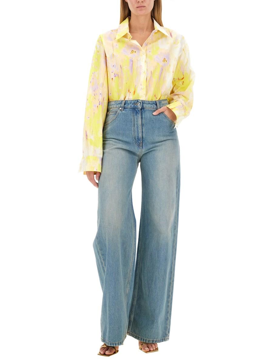 MSGM JEANS WIDE LEG