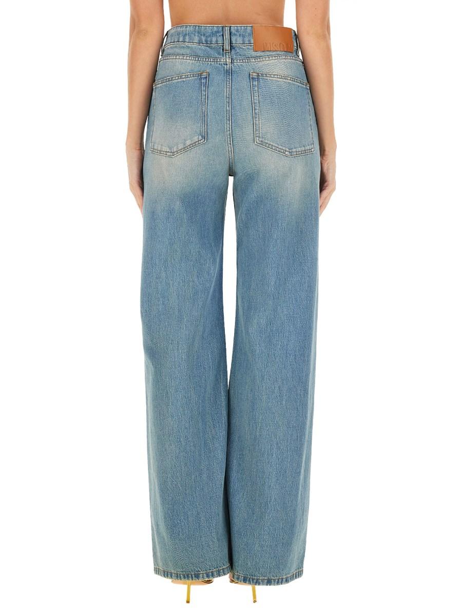 MSGM JEANS WIDE LEG