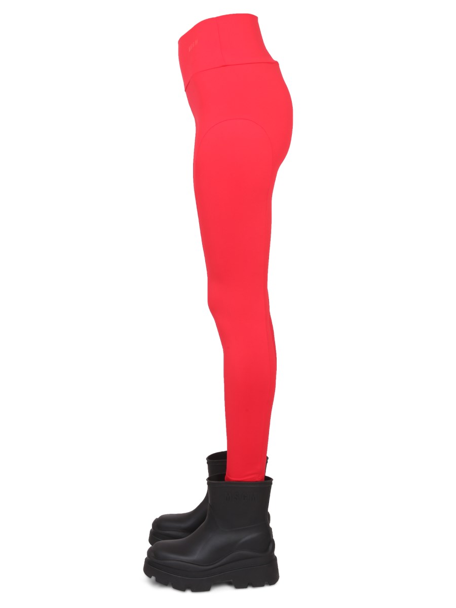 MSGM LEGGINGS CON LOGO