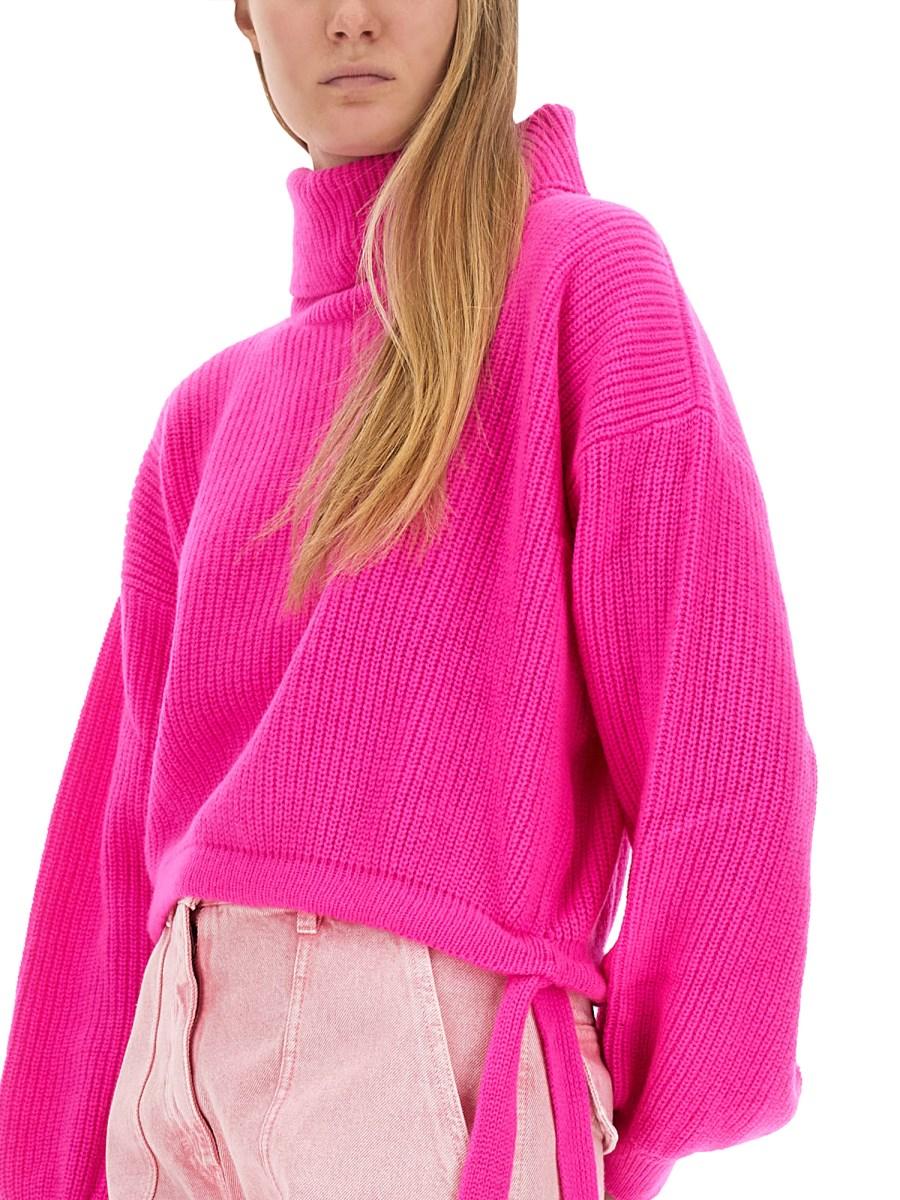 MSGM MAGLIA CROPPED FIT IN LANA