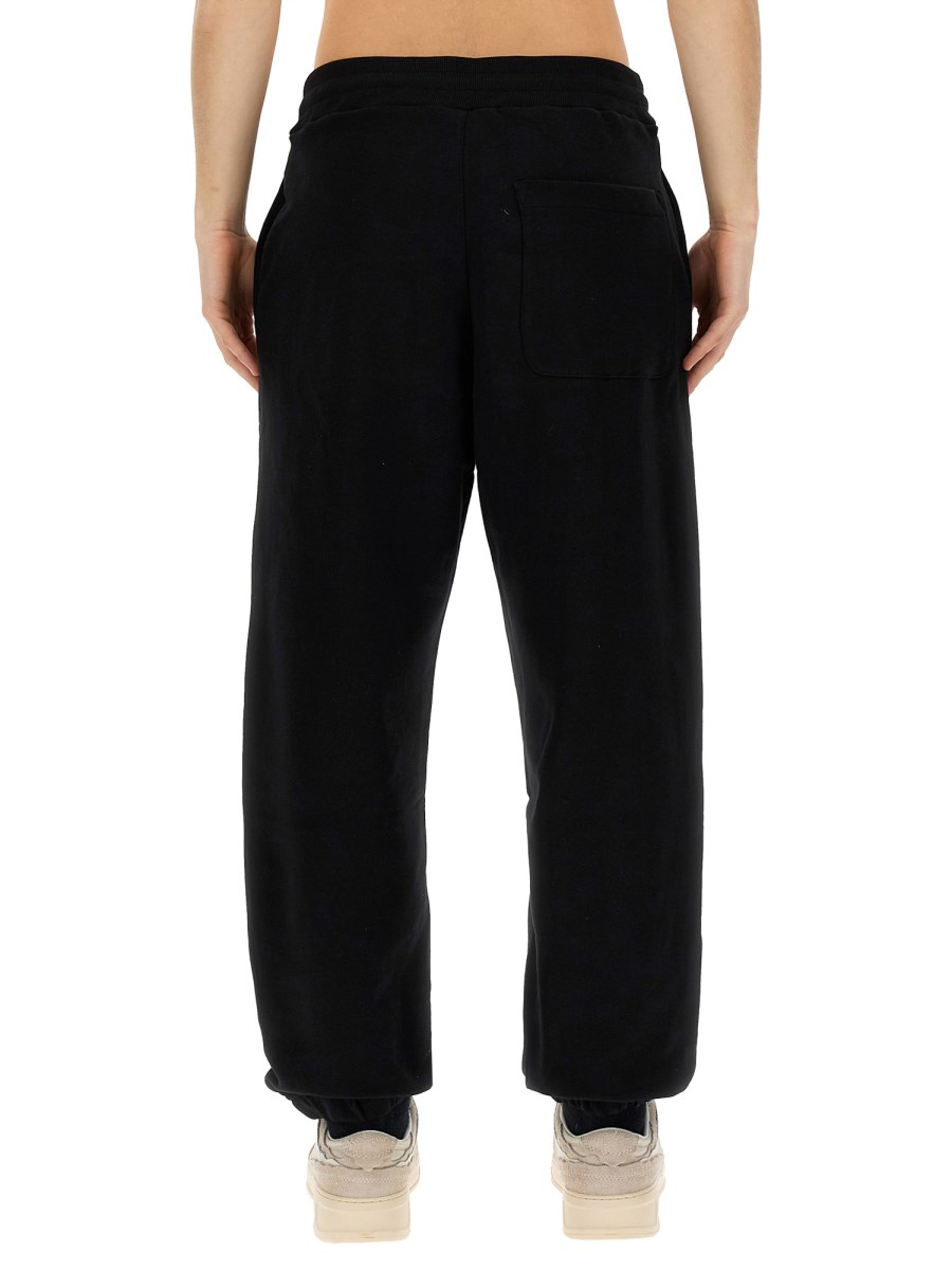 MSGM PANTALONE JOGGER IN COTONE CON LOGO