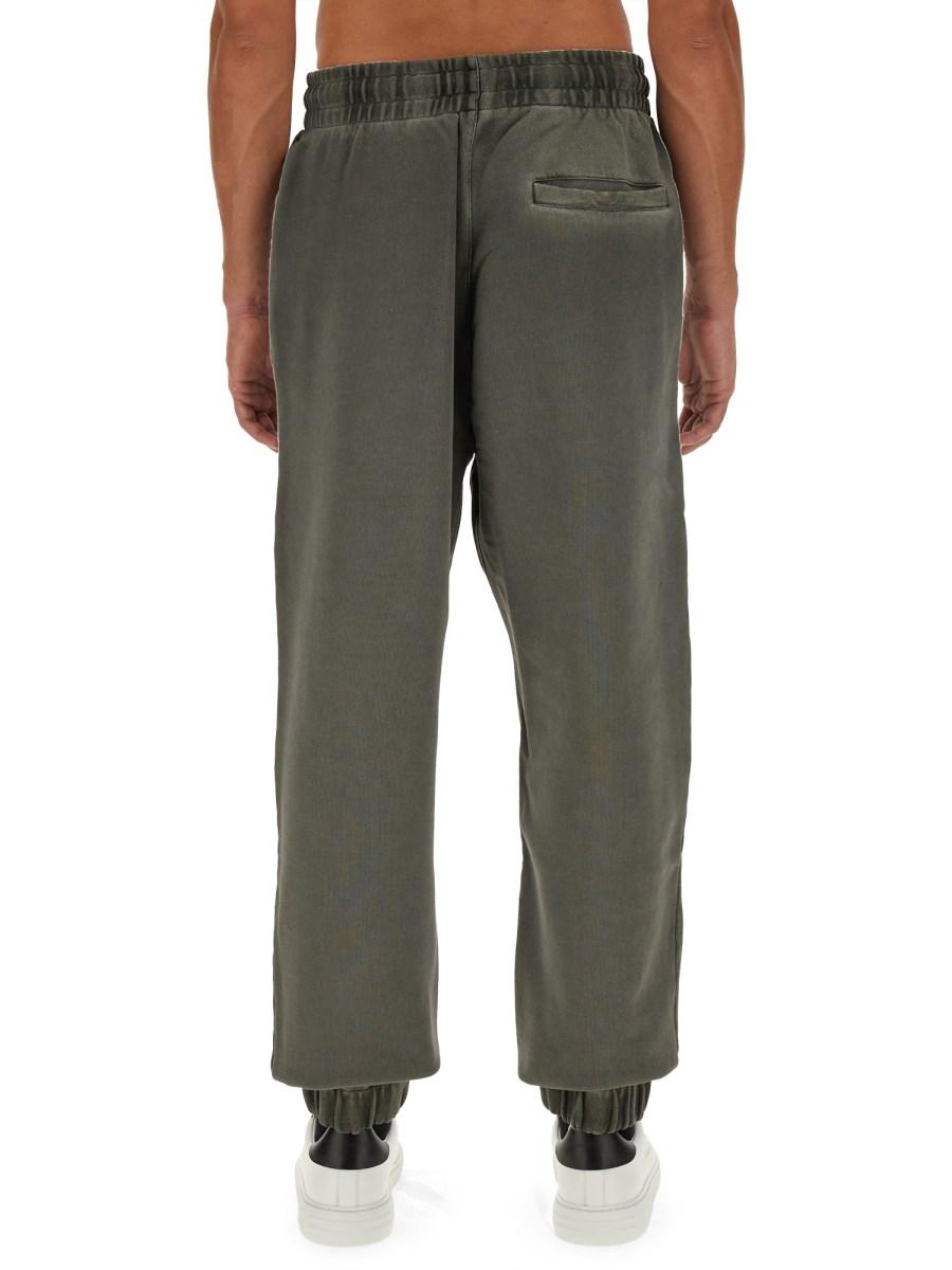MSGM PANTALONE JOGGING IN JERSEY EFFETTO FADED