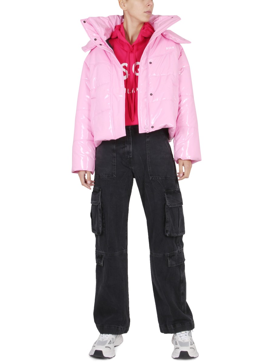 MSGM PIUMINO CON CAPPUCCIO