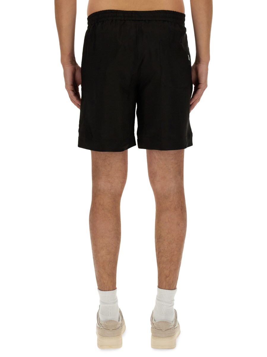 MSGM SHORT CON LOGO