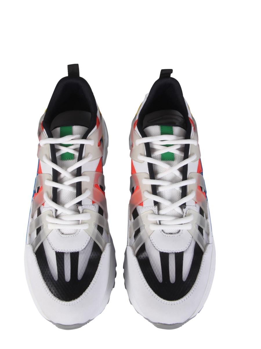 MSGM SNEAKER TRAINERS IN SUEDE