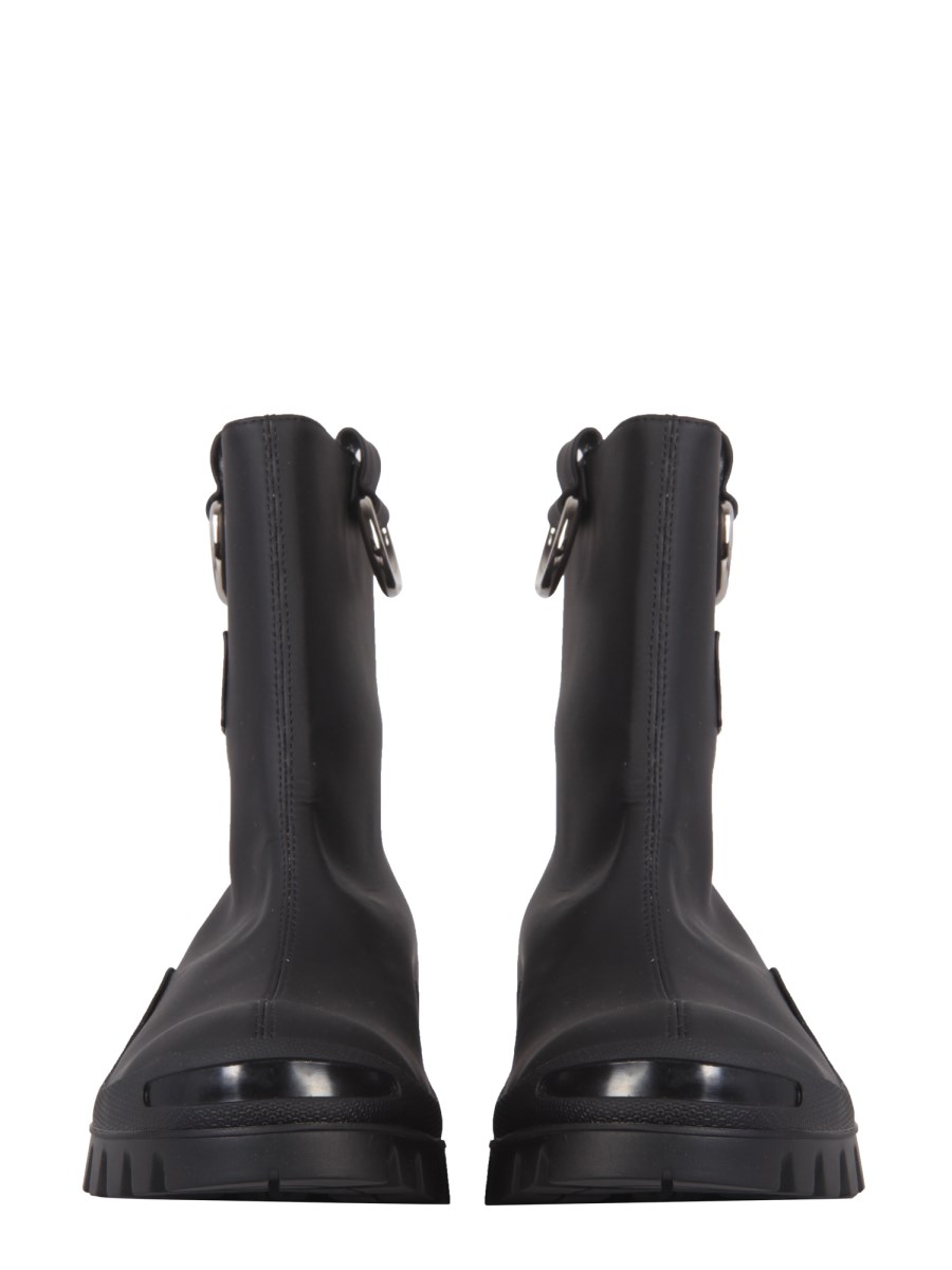 MSGM STIVALE DA PIOGGIA CON SUOLA TRACK
