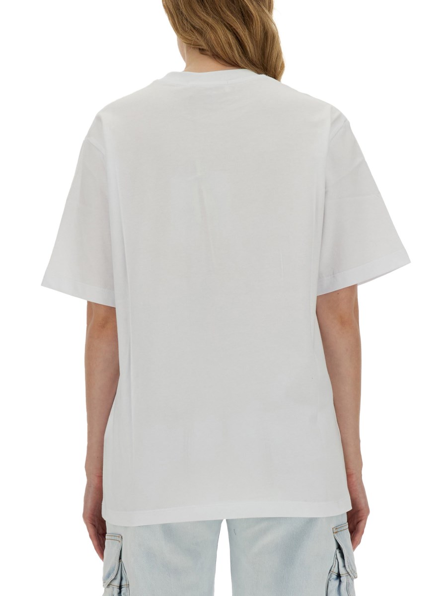 MSGM T-SHIRT CON STAMPA