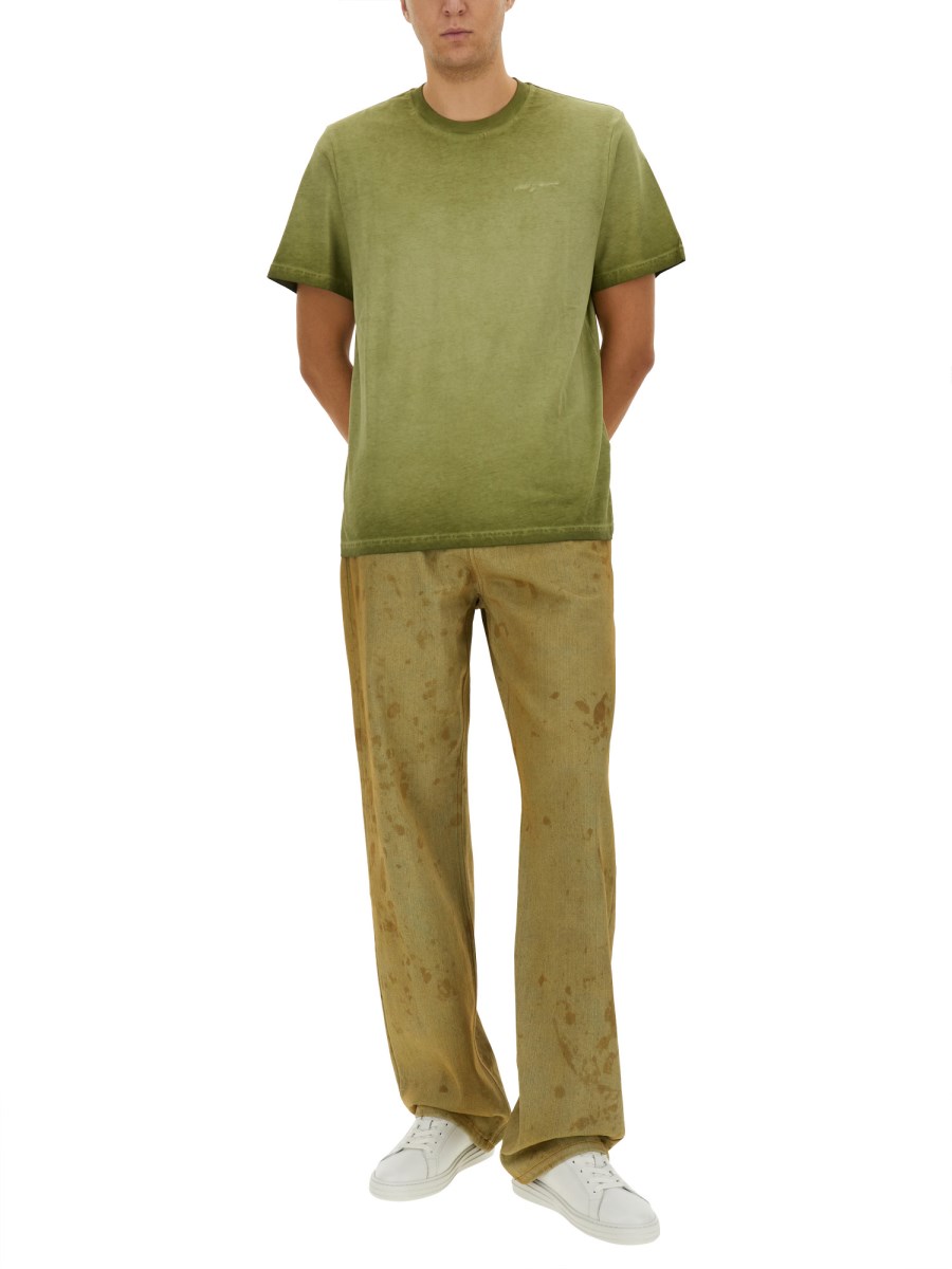 MSGM T-SHIRT IN COTONE CON LOGO